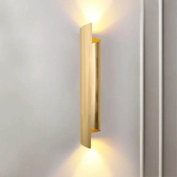 Applique Murale Dorée de Luxe Épurée | Marco Lucetti