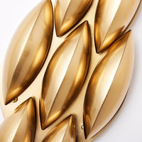 Applique murale dorée de luxe postmoderne | Marco Lucetti