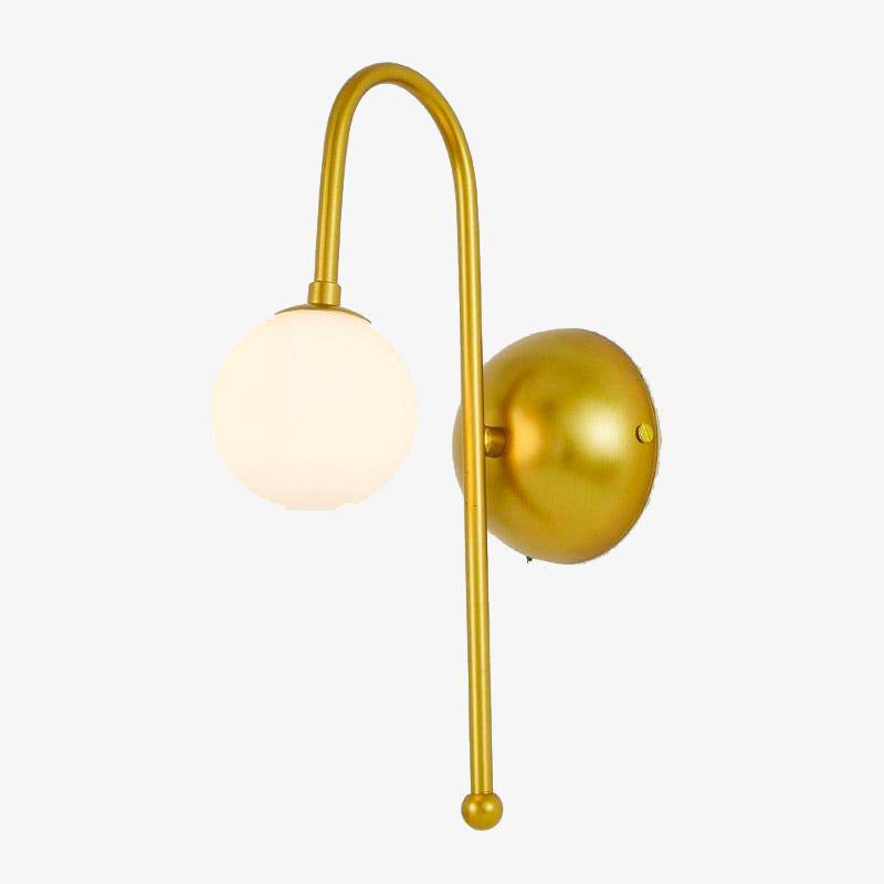 Applique murale dorée Sconce Luxe