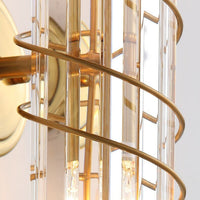 Applique murale dorée en cristal "Luxury Design" | Marco Lucetti