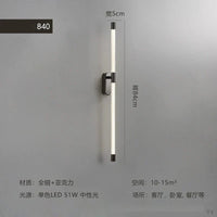 Applique murale dorée géométrique en acrylique | Marco Lucetti Noir 84cm