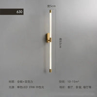 Applique murale dorée géométrique en acrylique | Marco Lucetti Or 63cm