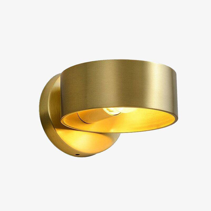 Applique murale dorée LED Luxury