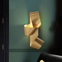 Applique murale dorée noeud Ilba | Marco Lucetti