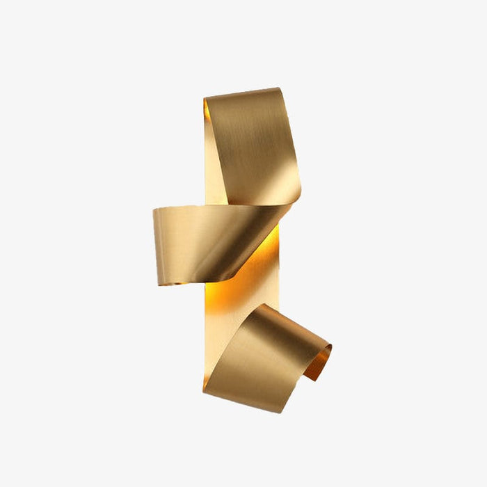 Applique murale dorée noeud Ilba | Marco Lucetti