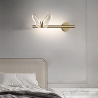 Applique murale dorée Papillon | Marco Lucetti