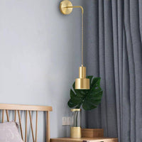 Applique Murale Dorée Suspendue | Marco Lucetti