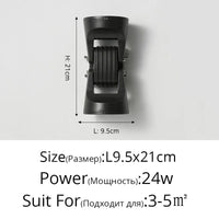 Applique Murale Double Tête Éclairage Paysage Étanche en Aluminium | Marco Lucetti