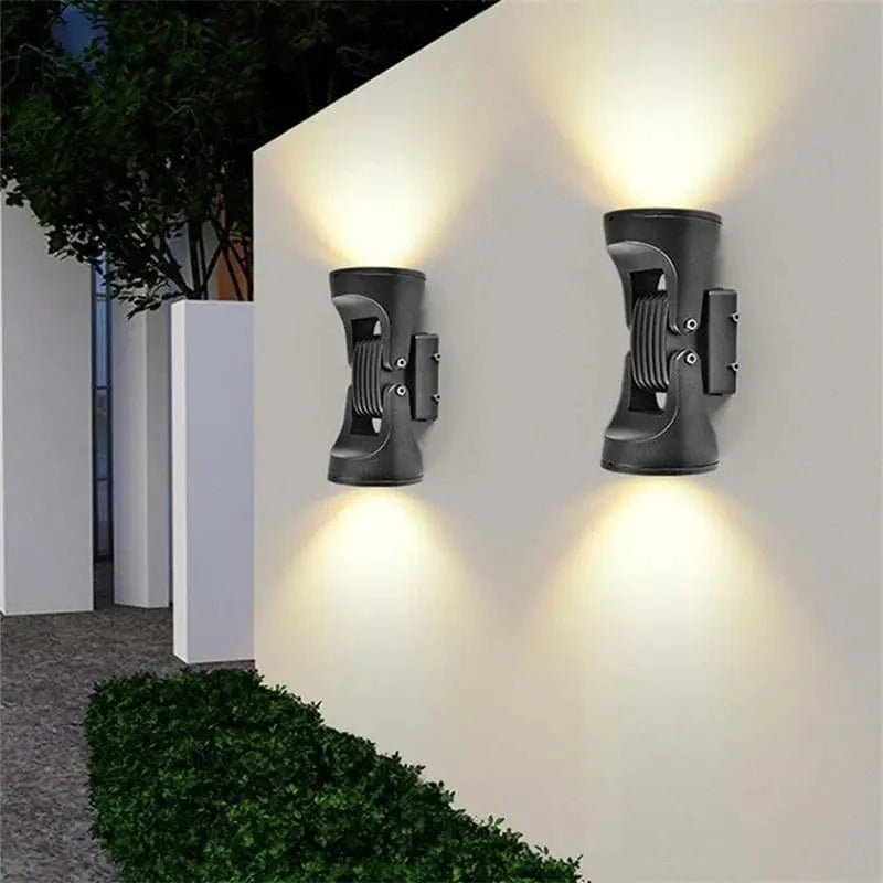 Applique Murale Double Tête Éclairage Paysage Étanche en Aluminium | Marco Lucetti