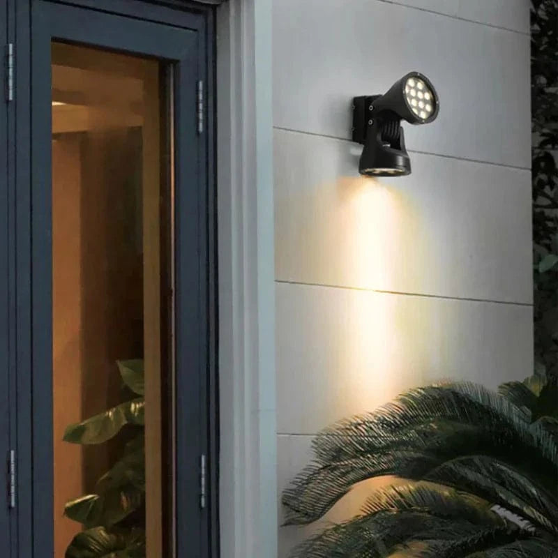 Applique Murale Double Tête Éclairage Paysage Étanche en Aluminium | Marco Lucetti