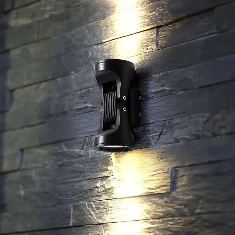Applique Murale Double Tête Éclairage Paysage Étanche en Aluminium | Marco Lucetti