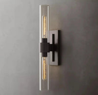 Applique murale double tête Loft Deco | Marco Lucetti Noir