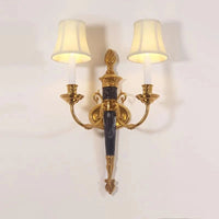 Applique Murale Double Tête Style Nordique en Cuivre LED Rétro - Nordic Glow | Marco Lucetti