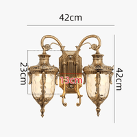 Applique murale Double Tête Waterproof | Marco Lucetti