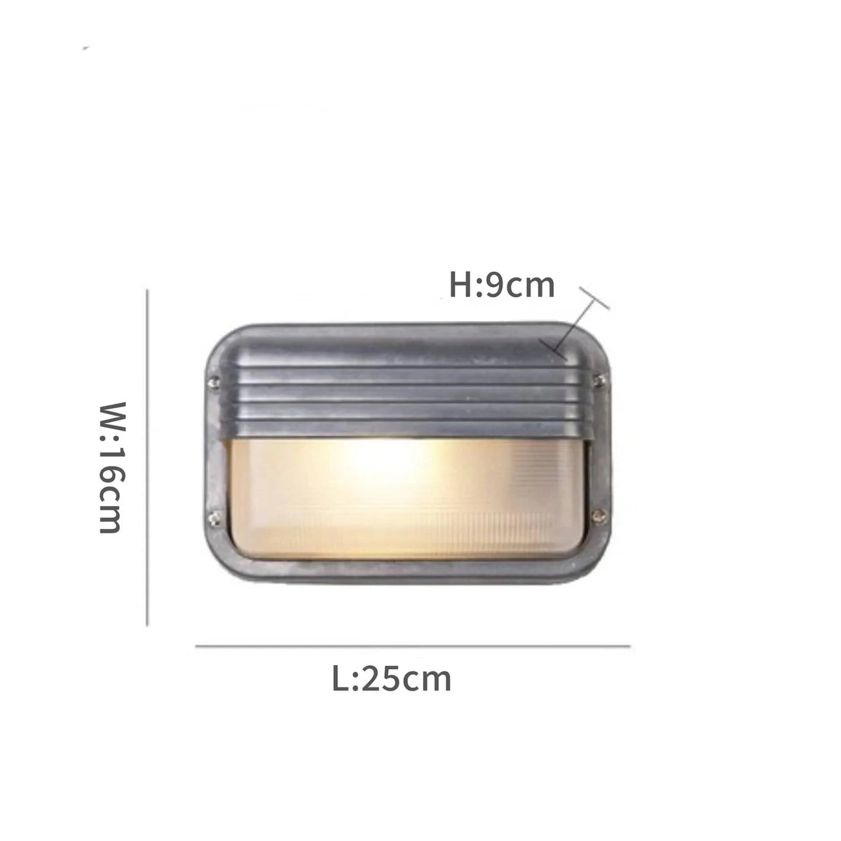 Applique Murale E27 Rétro Industriel - Outdoor | Marco Lucetti 5 / Blanc naturel 4000K