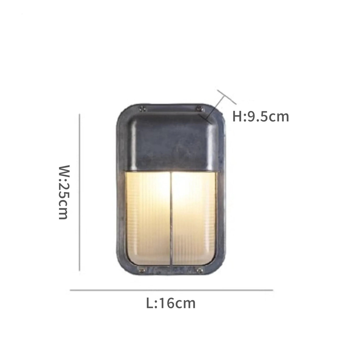 Applique Murale E27 Rétro Industriel - Outdoor | Marco Lucetti 6 / Blanc naturel 4000K