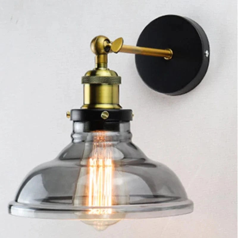 Applique murale élégante avec abat-jour en verre | Marco Lucetti