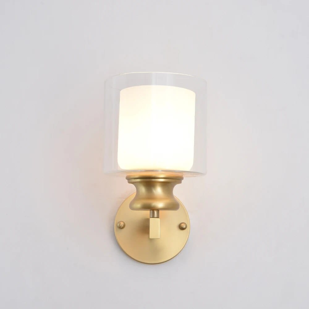 Applique murale élégante en laiton et cuivre | Marco Lucetti