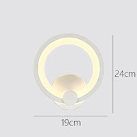 Applique murale en acrylique design | Marco Lucetti A / Blanc chaud (2700-3500K)