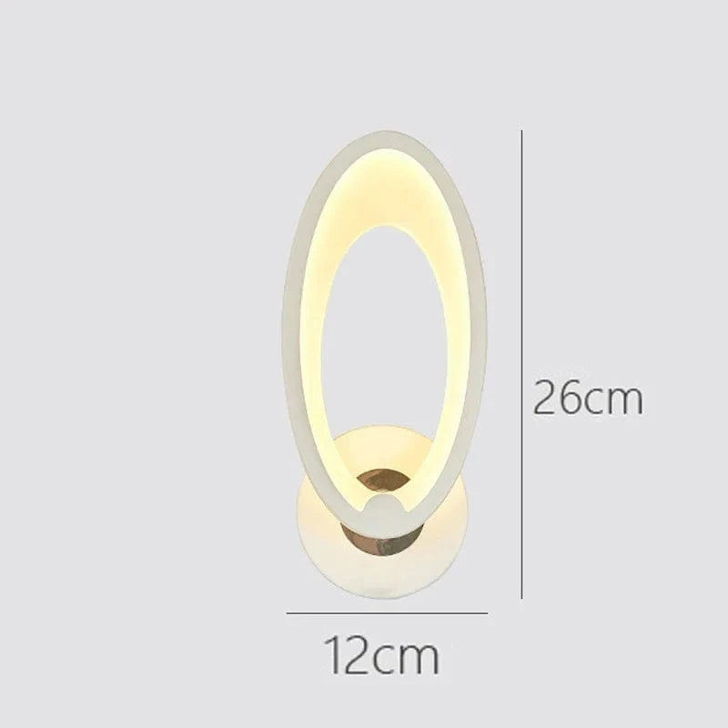 Applique murale en acrylique design | Marco Lucetti B / Blanc chaud (2700-3500K)