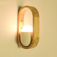 Applique murale en bois arrondi Studio | Marco Lucetti