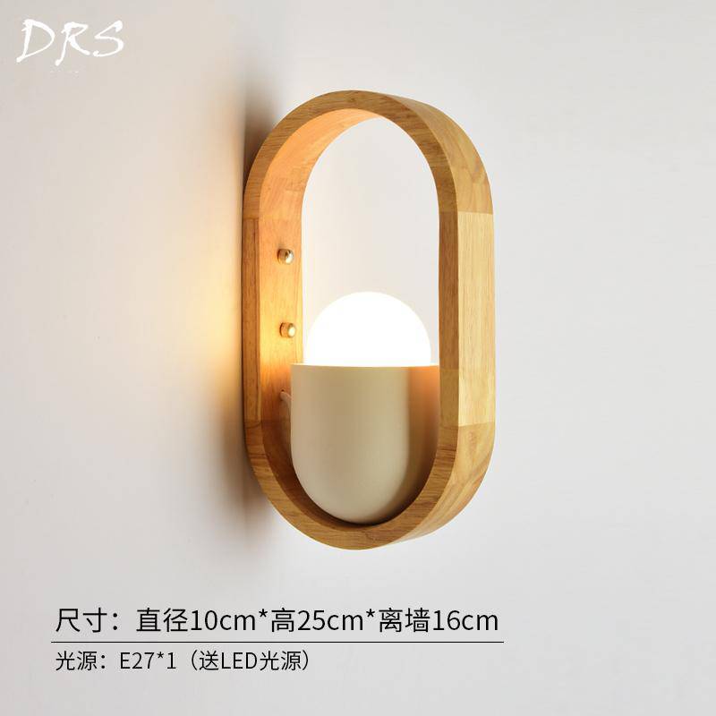 Applique murale en bois arrondi Studio | Marco Lucetti