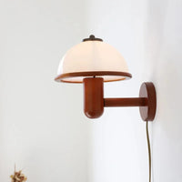 Applique murale en bois avec prise - Élégance naturelle | Marco Lucetti Prise AU