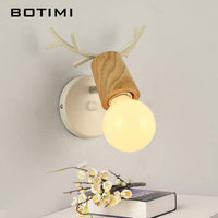 Applique murale en bois : Cerf en noir ou blanc | Marco Lucetti Blanc