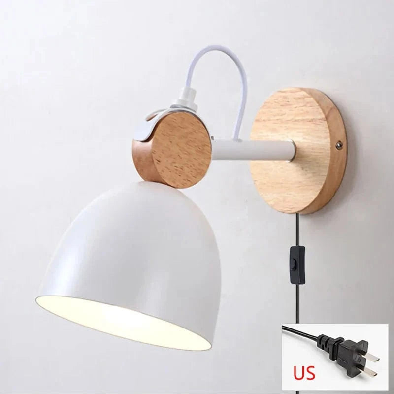 Applique murale en bois Creative Light | Marco Lucetti Blanc américain / Blanc chaud (2700-3500K)