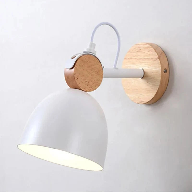 Applique murale en bois Creative Light | Marco Lucetti Blanc / Blanc chaud (2700-3500K)
