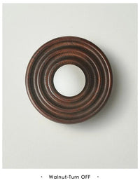 Applique murale en bois nordique pour chevet, étude, hôtel : lampe G9 AC90-260V | Marco Lucetti