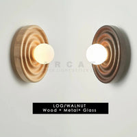 Applique murale en bois nordique pour chevet, étude, hôtel : lampe G9 AC90-260V | Marco Lucetti