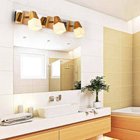 Applique murale en bois pour miroir de salle de bain - Cubic Wood					       | Marco Lucetti