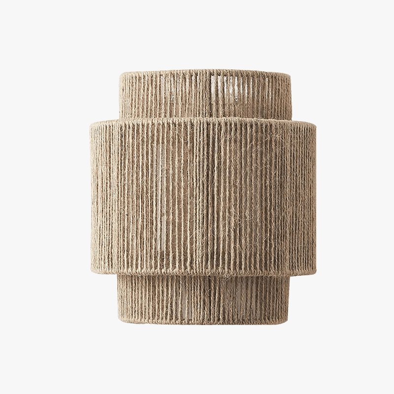Applique murale en corde de chanvre pour hôtel Art Déco - Design Créatif | Marco Lucetti