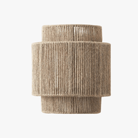 Applique murale en corde de chanvre pour hôtel Art Déco - Design Créatif | Marco Lucetti