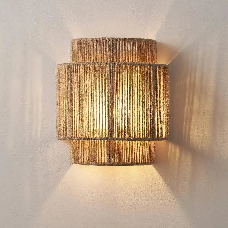 Applique murale en corde de chanvre pour une ambiance zen. | Marco Lucetti