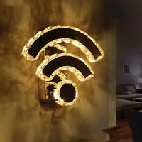 Applique murale en cristal contemporain | Marco Lucetti