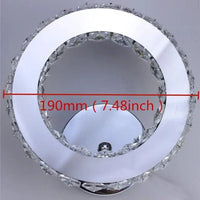 Applique murale en cristal contemporain | Marco Lucetti A / Blanc froid