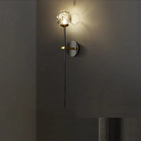 Applique murale en cristal de cuivre "Éclat d'Or" | Marco Lucetti Balle B / 3 couleurs