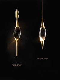 Applique murale en cristal de cuivre : Luxe éclatant | Marco Lucetti Applique