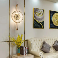 Applique murale en cristal de luxe et lumière | Marco Lucetti