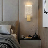 Applique murale en cristal de style nordique pour éclairage intérieur de luxe | Marco Lucetti