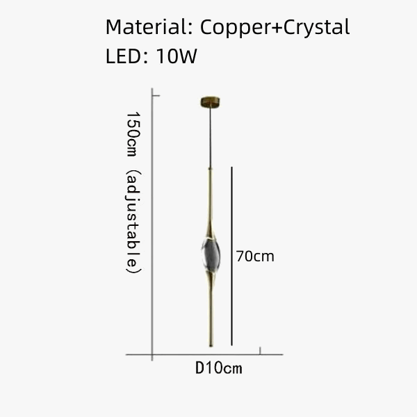 Applique murale en cristal de style postmoderne | Marco Lucetti