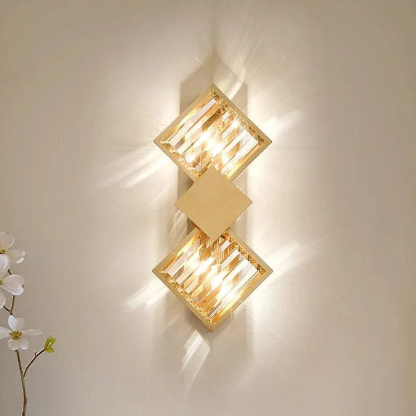 Applique murale en cristal FKL pour un éclairage luxueux dans votre intérieur | Marco Lucetti