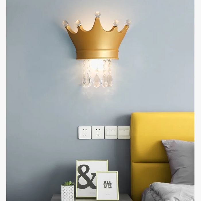 Applique murale en cristal minimaliste et abordable pour enfants - Éclat Enfants