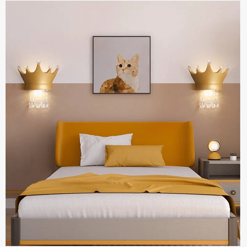 Applique murale en cristal minimaliste et abordable pour enfants - Éclat Enfants | Marco Lucetti