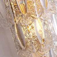 Applique Murale en Cristal Moderne Intérieur Doré - Collection Luxe pour Salon, Allée & Escalier | Marco Lucetti