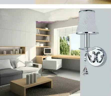 Applique murale en cristal moderne pour éclairer lit, allée et escalier. | Marco Lucetti