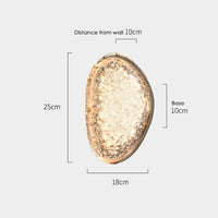 Applique murale en cristal platine luxury | Marco Lucetti B / 3 colors