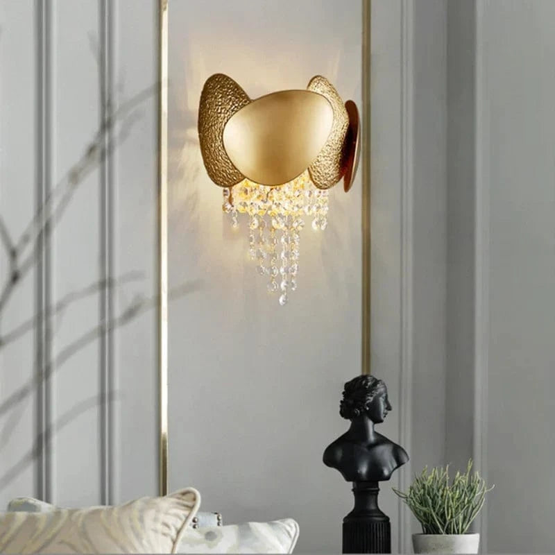 Applique murale en cristal Vintage de luxe créatif | Marco Lucetti
